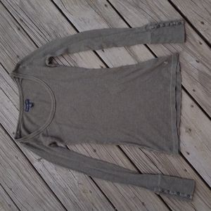 American Eagle waffle knit long sleeve. Size XS